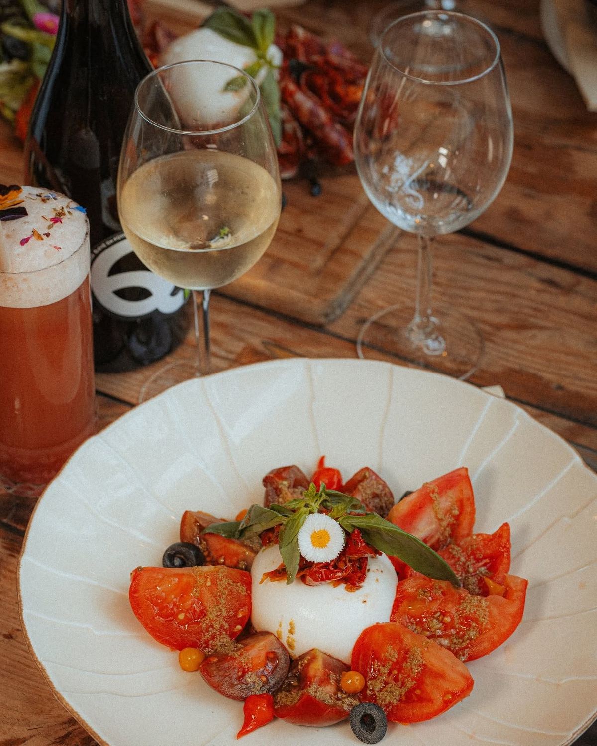 Burrata tomate confite La Cocina